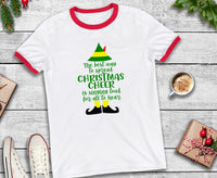 ELF-CHRISTMAS CHEER SCREEN PRINT