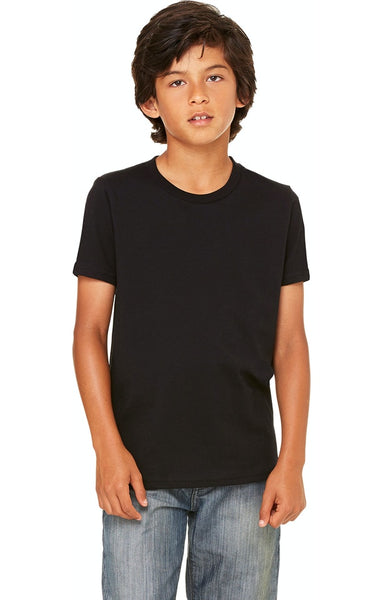 TODDLER/YOUTH BLACK CREW BELLA TEE