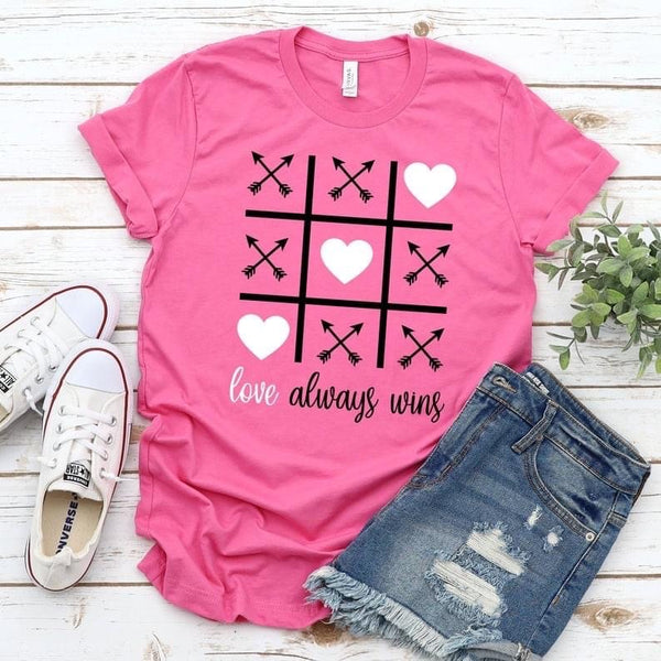 LOVE ALWAYS WINS SCREEN PRINT