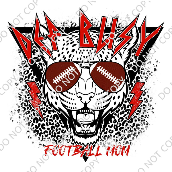 DEF BUSY FOOTBALL MOM DTF PRINT