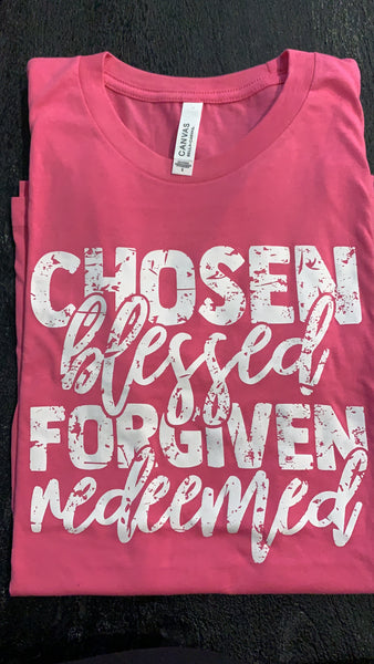 CHOSEN, BLESSED, FORGIVEN, REDEEMED-SMALL