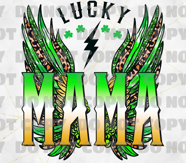 LUCKY MAMA DTF PRINT-ADULT