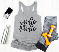 CARDIO IS HARDIO SCREEN PRINT