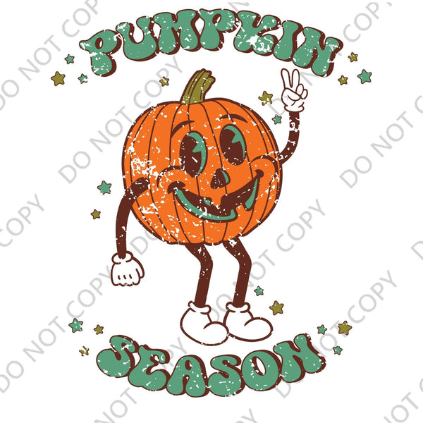 PUMPKIN SEASON DTF PRINT