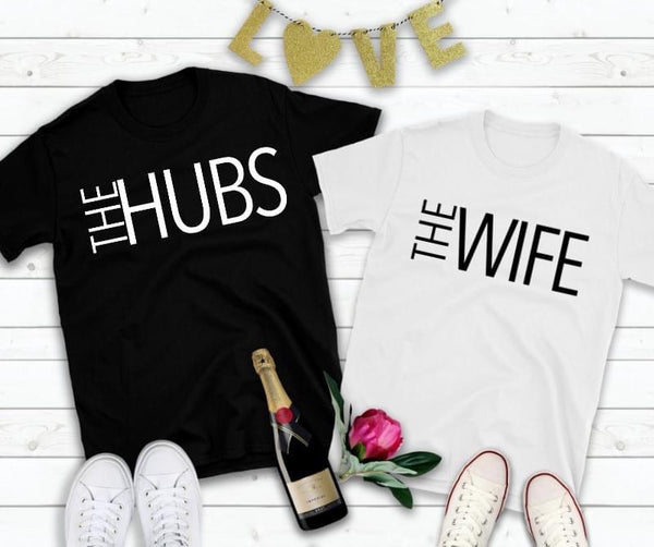 THE HUBS/THE WIFE SCREEN PRINT (COMES TOGETHER)