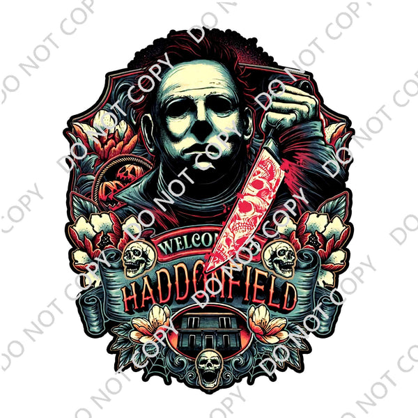 Haddonfield Lettering WELCOME TO HADDONFIELD DTF PRINT β ToniRenee & Co.