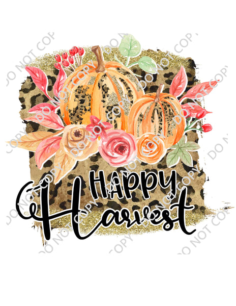 HAPPY HARVEST DTF PRINT