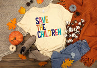 SAVE THE CHILDREN SCREEN PRINT