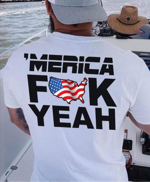 ‘MERICA F**K YEAH SCREEN PRINT