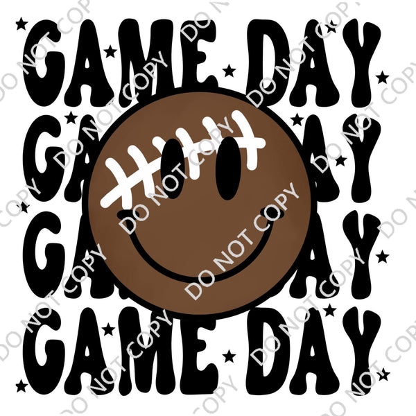 GAME DAY FOOTBALL DTF PRINT