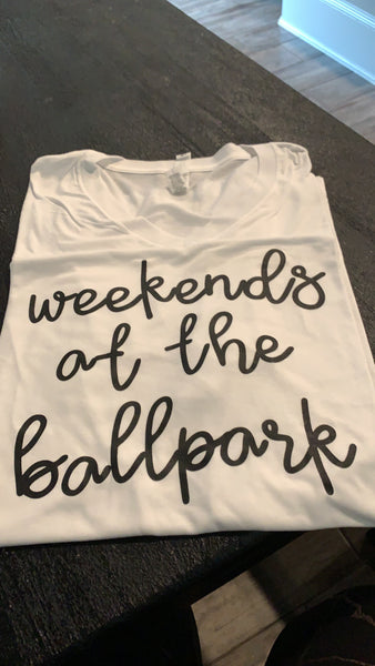 WEEKENDS AT THE BALLPARK-S/M/L