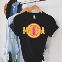 VINTAGE ROCK MAMA SCREEN PRINT